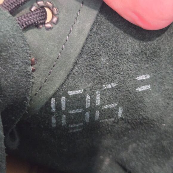 Dr. Martens 1460 Boots 6 eye England Combat UK Sz 3 US Womens 5 Green Leather - Picture 8 of 11